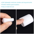 thumbnail image 4 of Tapones redondos de goma Uxcell 100pcs 3/32" 1/8" 5/32" 1/4" Protector blanco para tornillos y pernos, 4 of 5