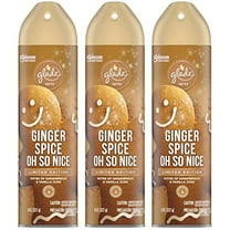 Glade Air Freshener Spray - Ginger Spice Oh So Nice - Holiday Collection 2020 - Net Wt. 8 OZ (227 g) Per Can - Pack of 3 Cans