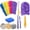 2 Set, variant on Reusable Chenille Duster Replacement Heads, 360° Electrostatic Duster with Extension Rod for Cleaning Ceiling, Fan Hardwoods Window Kitchen Floor