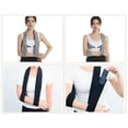 thumbnail image 5 of 71 Inch 180 cm Shoulder Immobilizer Arm Sling, Adjustable Lightweight Comfortable Effective Medical Arm Support Sling for Rotator Cuff Torn Arm Wrist Hand Elbow Injury, Broken Fractured Bones, Grey, 5 of 6