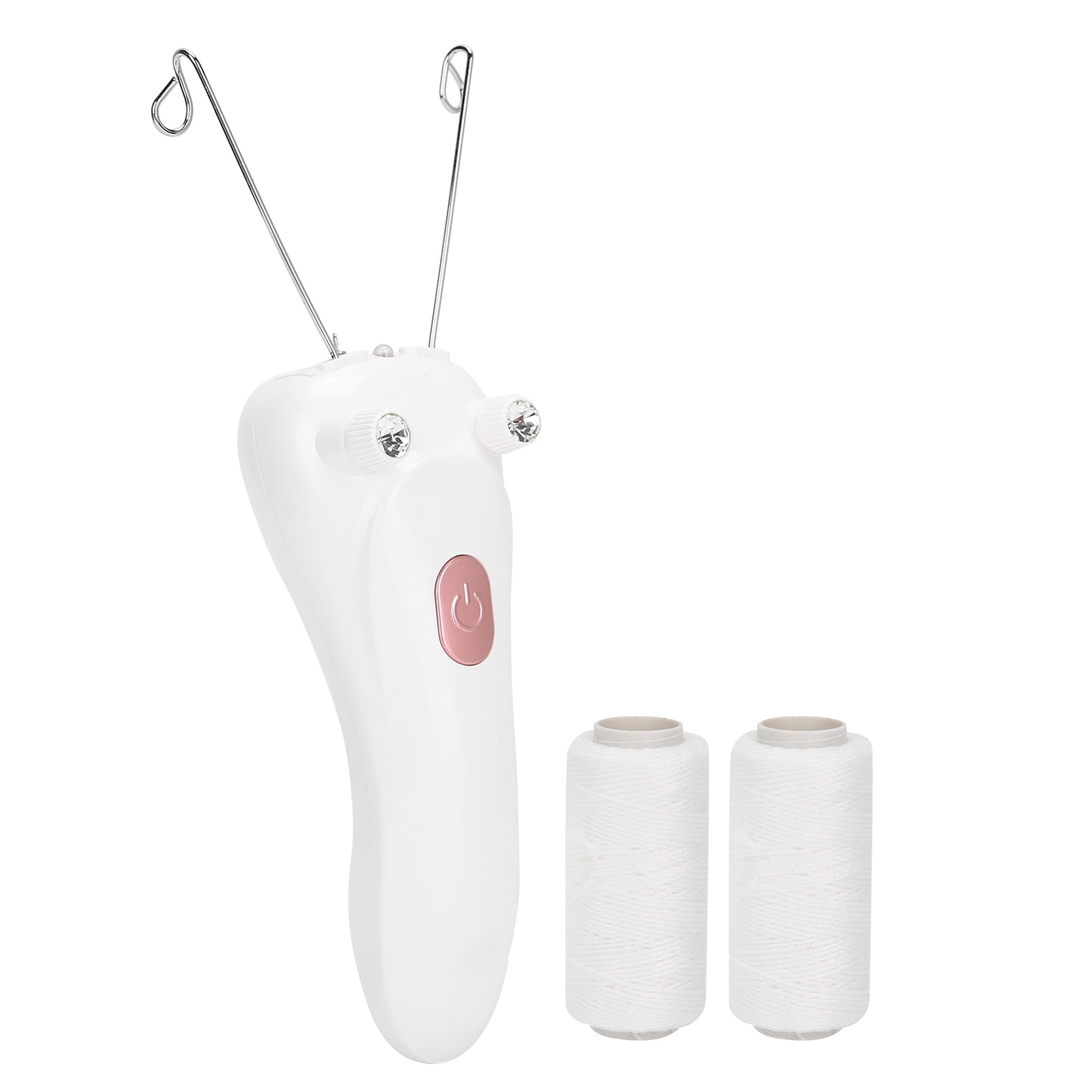 Acouto Cotton Thread Epilator, Facial Threading Hair Removal USB Charging for Women
