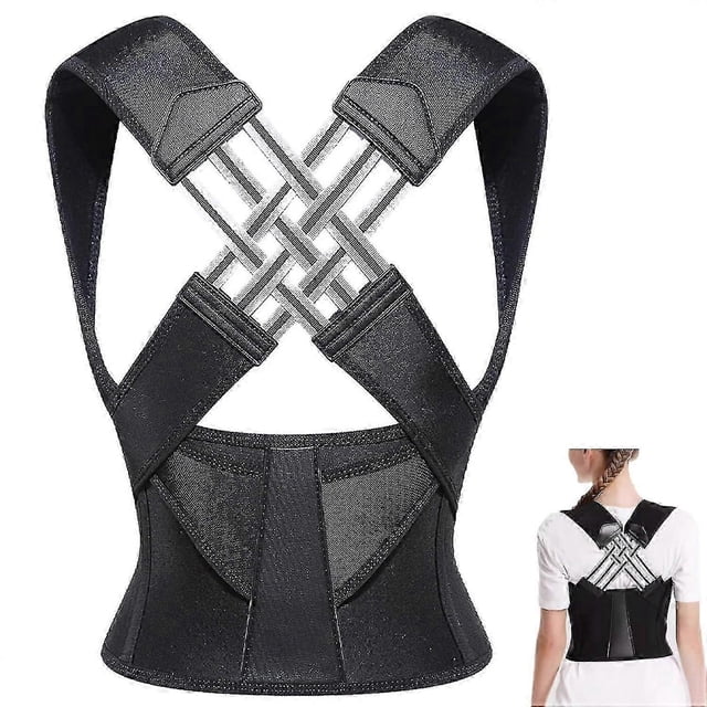 Posture Correction, Back Straightener Posture Corrector For Back, Neck, Shoulder Brace Posture Back
