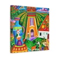 thumbnail image 2 of Silo in Moonlight glow - Canvas, 2 of 10