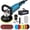 Blue, variant on Gewna Car Buffer Polisher, 1600W 7 inch/6 inch Rotary Buffer Polisher with 7 Variable Speed 1000-3500 Rpm