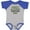 Baseball Heather and Royal, variant on Inktastic Grandpas Future Hunting Buddy Boys or Girls Baby Bodysuit