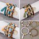 thumbnail image 4 of Stackable Stretch Bracelets for Women Tree of Life Bead Bracelet Boho Style Adjustable Multi-Color Jewelry, 4 of 5