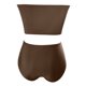thumbnail image 4 of Trajes de baño tankini para mujer, moda de verano para mujer, color sólido con cojín en el pecho y sin soporte de acero, traje de baño con tirantes sin espalda, 4 of 4