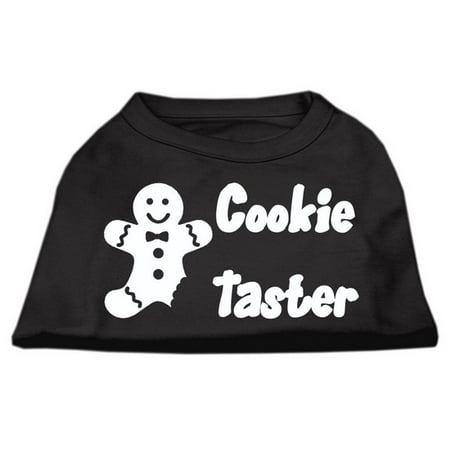 Black Pet Screen - Mirage Pet Products 51-25-01 LGBK Cookie Taster Screen Print Shirts Black Lg - 14