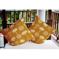 thumbnail image 3 of Simply Daisy 18" x 18" Field of Trees Indoor/Outdoor Polyester Throw Pillow, Autumn Gold, 3 of 3