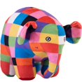 thumbnail image 2 of Figura de Elmer The Elephant de Anime Kawaii, muñeco de peluche de dibujos animados, elefante a cuadros, Emma, juguetes de peluche, decoración de habitación, regalo de cumpleaños para niños, 2 of 5
