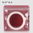 thumbnail image 1 of Bolsa de PVC transparente engrosada con autosellado para guardar joyas, pulseras, collares, etc., 1 of 6