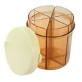 thumbnail image 5 of GMS Vitanizer 6 Section Vitamin Dispenser and Organizer with Easy-Turn Lid and Self-Adhesive Labels, 5 of 7