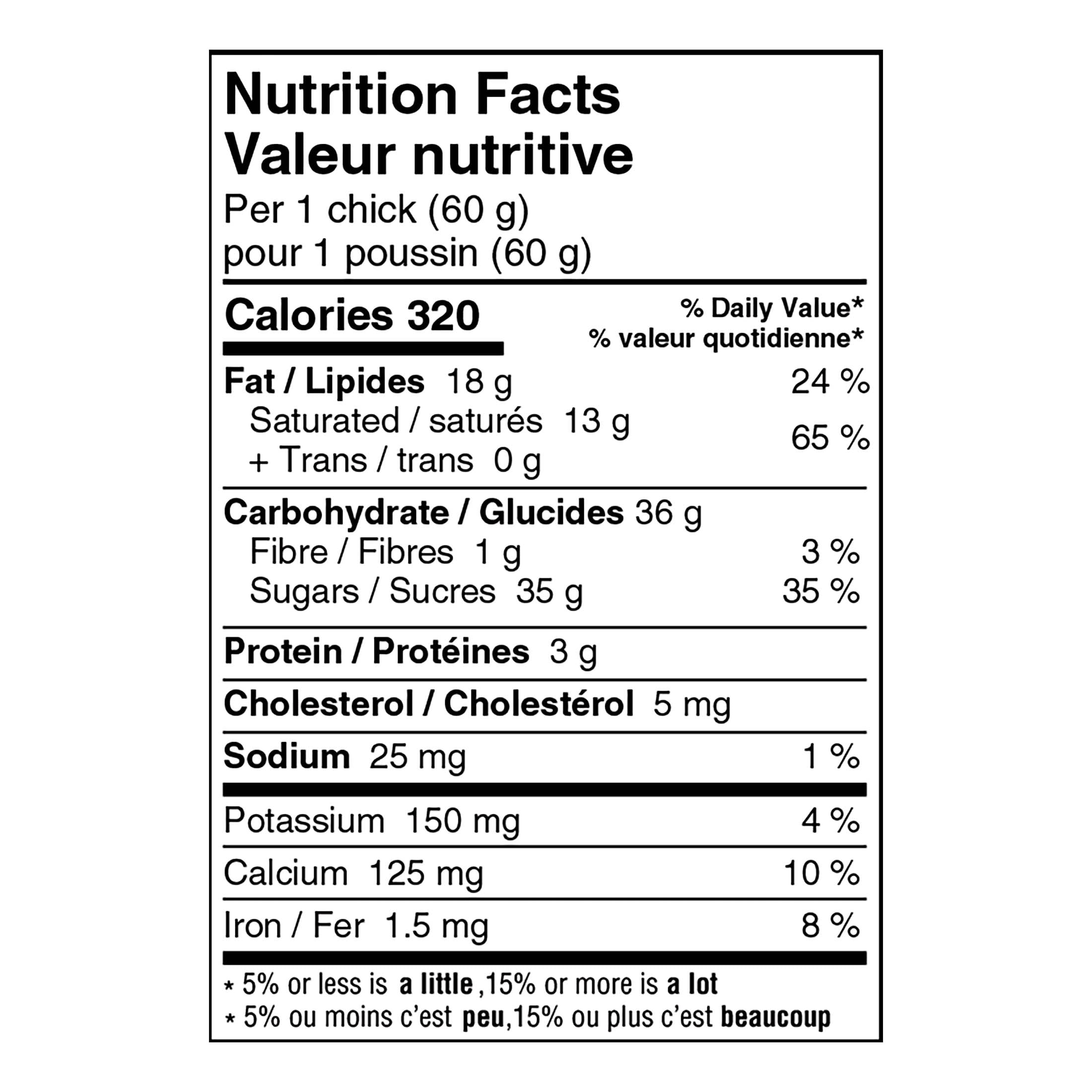 Peeps Hollow Milk Chocolate Chick 60g Marshmallow Flavoured