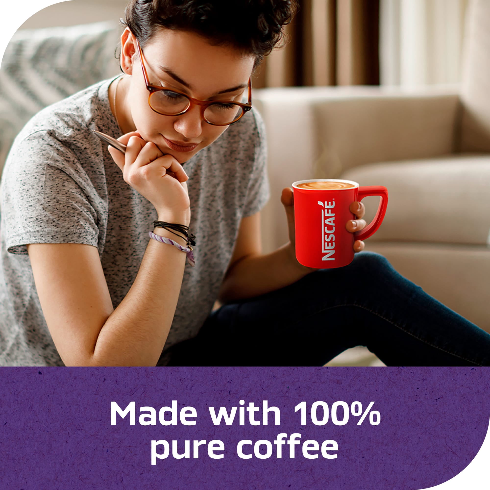 NESCAFÉ Mocha Instant Flavored Coffee, 4.2 Oz
