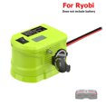 thumbnail image 1 of 18V to12V Step Down Converter For Ryobi18V Li-ion Battery Power Wheel Adapter Voltage Reducer Transformer with Cigarette Lighter, 1 of 8