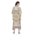 thumbnail image 4 of Gypsie Blu Women's Plus Size Kaftan Dresses Printed Long Maxi Dress for Ladies Girls, 4 of 7