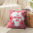 thumbnail image 4 of LALILO Throw Pillow Covers Day Card With Heart And Pink Roses Cushion Cover 18" x 18", 3304 Pack, 4 of 6