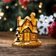 thumbnail image 4 of Mini cabaña de madera luminosa con luz cálida para Navidad Estilo B, 4 of 9