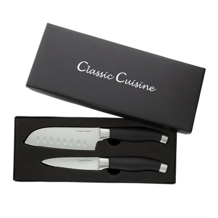 Professional Quality 2 Piece Stainless Steel Hand Forged Knife Set- 5½
