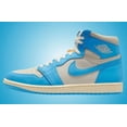 thumbnail image 2 of Sizes 8-13 - A i r-Jor-dan 1 Retro OG High UNC Reimagined Brand New With Box 2025, 2 of 6