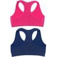 thumbnail image 5 of ToBeInStyle Girls Pack of 6 Seamless Training Bras Top Wire-Free Non-Padded - Heathered - Small, 5 of 6