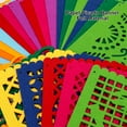 thumbnail image 6 of 4 Pack Fiesta Banner Colorful Felt Papel Picado Banner for Party Cinco de Mayo Day of the Dead Fiesta Party Decorations Supplies, 6 of 7