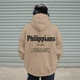 thumbnail image 6 of MIASHUI Men's Christian Scripture Print Pullover Hoodie Religious Theme Long Sleeve Casual Comfortable Sweatshirt Khaki,XL, 6 of 6
