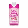 thumbnail image 2 of Vita Coco Treats Strawberries & Cream Coconut Milk Drink - 16.9 fl oz Box, 2 of 5