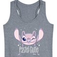 thumbnail image 3 of Disney - Lilo & Stitch - Angel's A Pastel Cutie - Women's Racerback Tank Top, 3 of 5