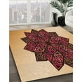 thumbnail image 3 of Ahgly Company Machine Washable Indoor Rectangle Transitional Yellow Orange Area Rugs, 4' x 6', 3 of 7