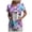 Light Purple, variant on Mnuaqn Halloween Tops for Women Plus Size V Neck Short Sleeve Nurse Scrubs Pumpkin Bat Print Medical Uniform with Pockets Light Purple,Size S