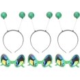 thumbnail image 1 of Paquete de 6 diademas KAIYANG con gafas de extraterrestre diademas con antena marciana y gafas de fiesta, 1 of 5