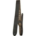 thumbnail image 2 of Perri's 2" Basic Leather Guitar Strap Brown, 2 of 2