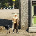 thumbnail image 6 of Miniature Hunter Figure Tiny People Resin Model for 1/64 Scale Architectural Train Layout Decoration, 6 of 9