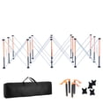 thumbnail image 1 of KFFKFF Support de Travail Pliable Portable, 8.02 x 4.12 Pieds, Capacité de 6000 lbs, Support de Travail Pliable Sans Assemblage avec Sac de Rangement, Table Non Incluse, 1 of 9