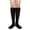 Black, variant on Spencer 2 Pairs Women's Opaque Plush Fleece Lined Knee High Socks Winter Warm Crew Boots Trouser Socks "Black"
