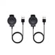 thumbnail image 1 of 2X Cable de Carga USB Adecuado para Watch 2 / Watch 2 Pro Base de Cargador de Reloj Inteligente Cable de Carga MagnéTico (Negro), 1 of 2