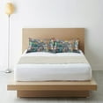 thumbnail image 6 of Yayeee Pillowcase Standard Size Set of 2 Satin Wrinkle Resistant Pillow Case, Large Retro Collection Pattern, 6 of 7