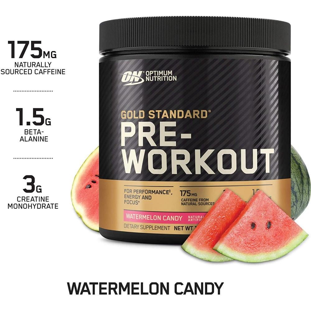 Optimum Nutrition Gold Standard Pre Workout Powder Watermelon 30 Servings Walmart Com Walmart Com