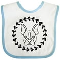 thumbnail image 3 of Inktastic Boston Terrier Dog Gift Idea Girls Baby Bib, 3 of 4