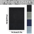 thumbnail image 3 of Zhenhongyql A5 Leather Notebook Journal Lined Notebook With Ribbon Bookmark 200 Pages 100gsm Thick Paper Hardcover Writing Notebook For Work School, 3 of 4