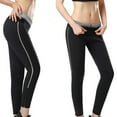 thumbnail image 2 of Moldeador de Cuerpo Térmico Caliente Baoblaze Pantalones Capris de Neopreno Gris M, 2 of 8