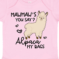 thumbnail image 4 of Inktastic Mawmaw's You Say Alpaca My Bags Boys or Girls Baby Bodysuit, 4 of 5