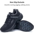 thumbnail image 7 of JOYFON Womens Walking Shoes with Arch Support | Orthotic Sneakers for Plantar Fasciitis Foot Heel Pain Relief | Tennis Running Shoes BlackGray Size 8, 7 of 7