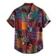 thumbnail image 1 of Camisas Para Hombre Manga Larga Buttons Summer Casual Men's manage shirt colored Blouse Loose Short Men's blusa (Multicolor, 3XL), 1 of 5