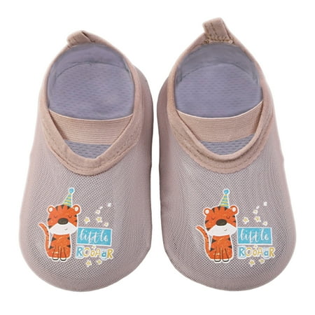 

nsendm Male Shoes Kid Shoes Girl Shoes Cartoon Soft Soled Non Slip Socks Baby Floor Shoes Socks Spring and Summer Floor Socks I Run Shoes Khaki 18 Months