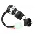 thumbnail image 4 of Bloqueo de arranque del interruptor de llave de encendido de 5 cables y 5 pines para la mayoría de motocicletas de 50-250CC para Dune Buggy Go Kart ATV, 4 of 9