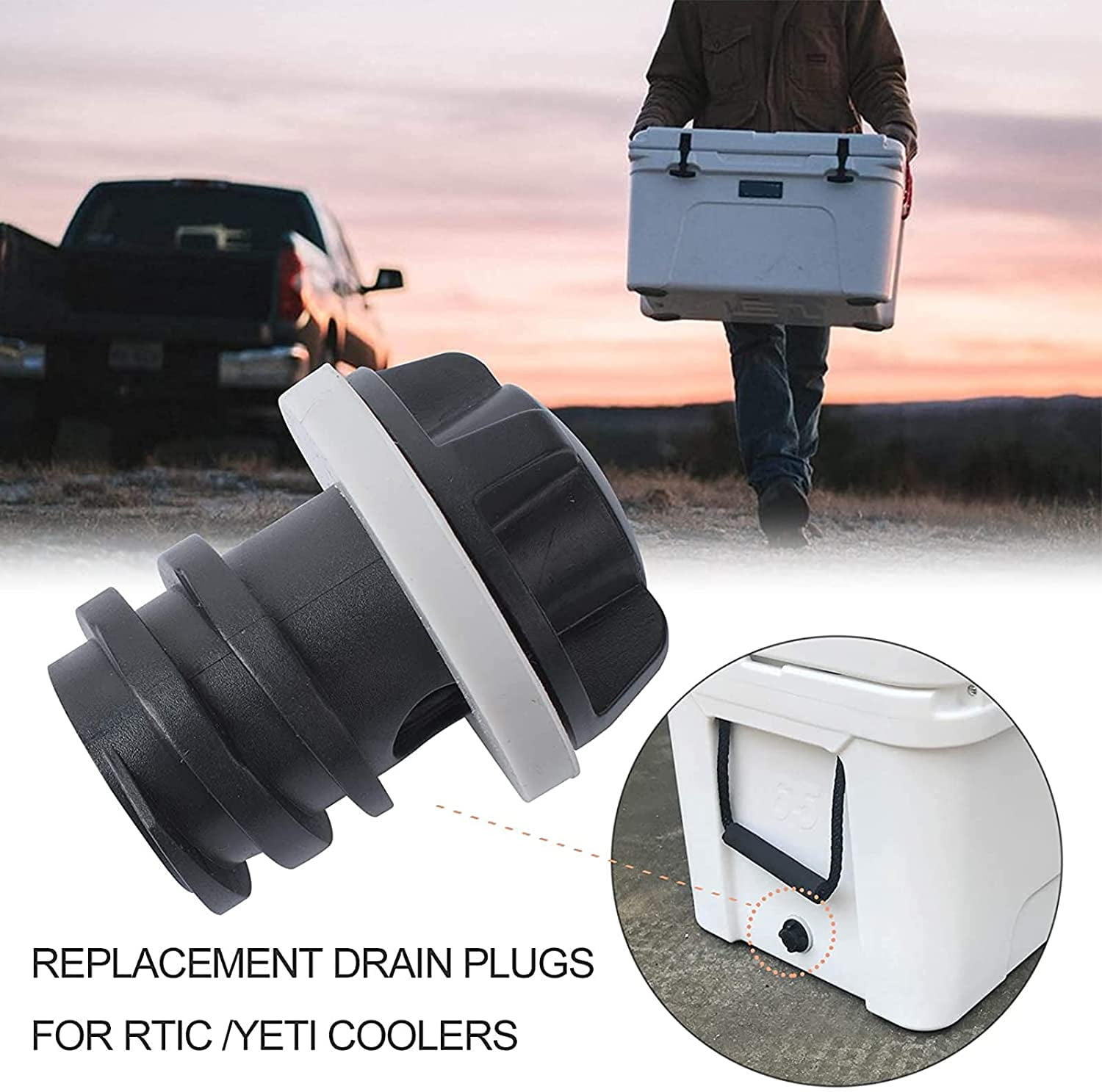 Drain Plug Ozark Cooler Wheels Ozark Trail 45 Quart Hard Sided