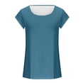 thumbnail image 4 of Timegard Womens Tank Tops Scoop Neck Cap Sleeve Comfy Summer Casual Loose Shirts Tops Blouse Basic Tee, 4 of 6