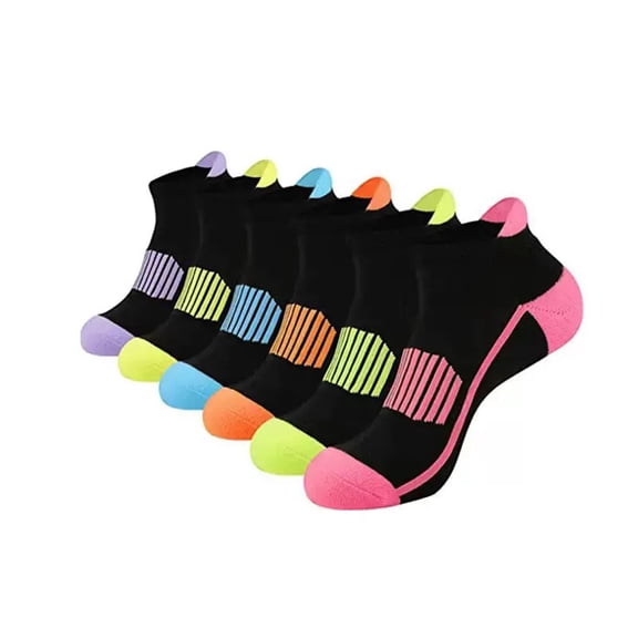 VV AVEORS Ankle Sock For Men Women,Frilly No Show Socks,Athletic Running Breathable Casual Low Cut Non Slip Socks Pink One Size